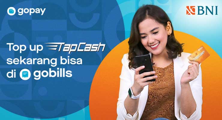 Cara Top Up TapCash Lewat Gopay