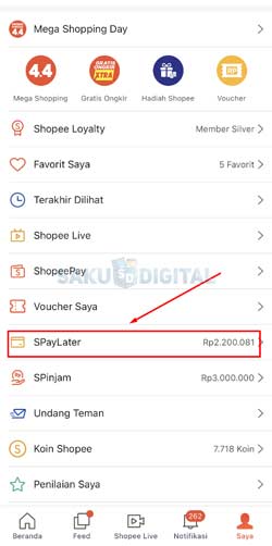 3 Klik Shopee Paylater 1