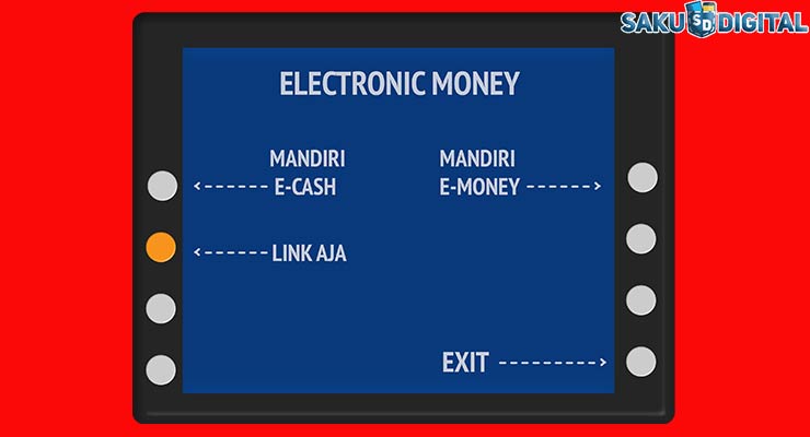 7 Pilih Menu Tarik Tunai LinkAja