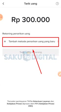 6 Klik Tambah Metode 1