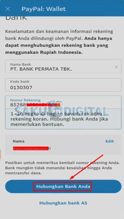 11 Tap Hubungkan Bank Anda